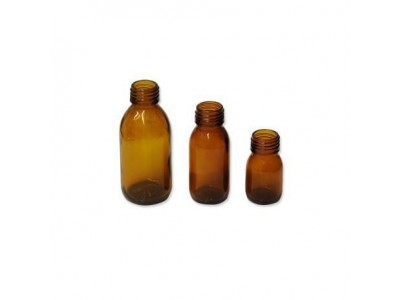 Frasco color topacio 100ml DIN28