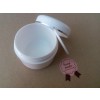 Tarro con ribete en plata de 50ml